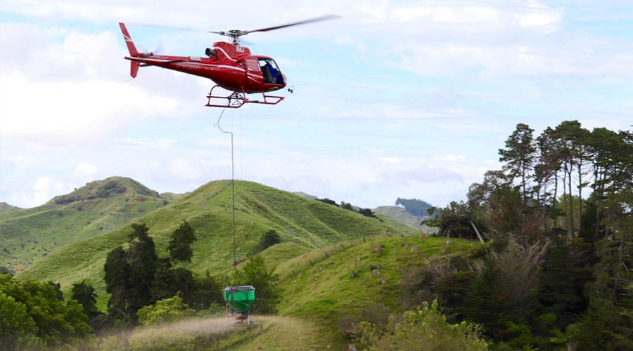 PHL - Agricultural Services - Helicopter Fertiliser Application - Granular Fertiliser Application